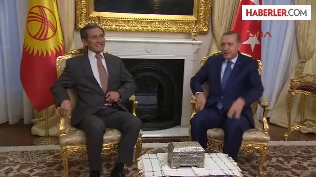 Başbakan Erdoğan ile Otorbayev Çalışma Yemeğinde Bir Araya Geldi