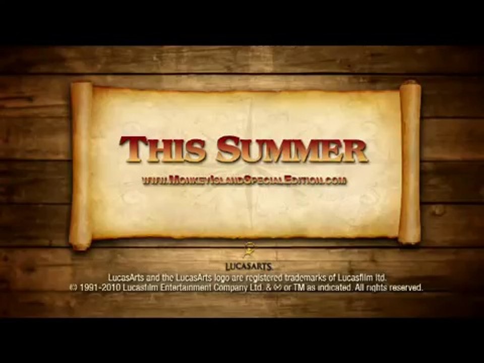 Monkey Island 2 Special Edition LeChuck's Revenge BTS Trailer