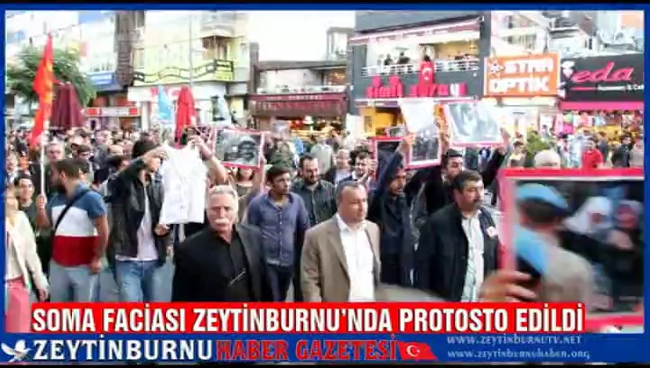 Soma Faciası Zeytinburnu'nda Protosto Edildi