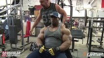 Cory Mathews -Shoulders Workout 1 Week Out from IFBB Dallas Europa 2014