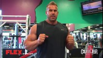Jay Cutler Trains Chest and Triceps Prep for 2014 Jay Cutler Desert Classic.