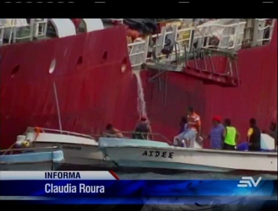 Declaran estado de emergencia en Galápagos por buque encallado