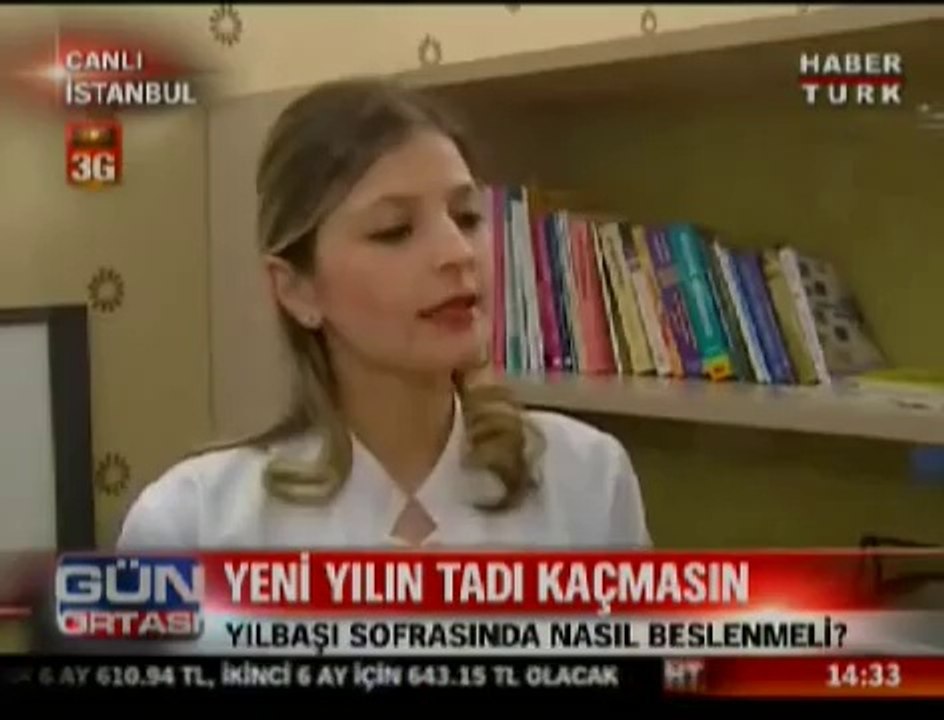 Yılbaşında Sağlıklı Beslenme- Beslenme ve Diyet Uzmanı Müge Özyurt Şafak