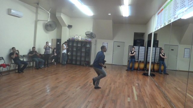 Advanced Salsa Footwork at Nieves Dance Studio