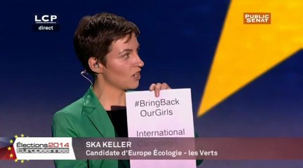 Ska Keller et tous les candidats:  #BringBackOurGirls