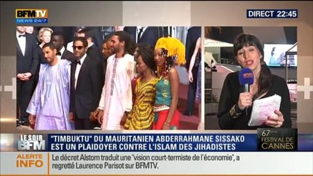 Le Soir BFM: 67ème Festival de Cannes: "Mr Turner" et "Timbuktu" ouvrent les festivités - 15/05 2/6