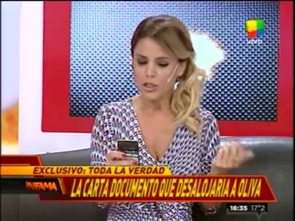 Pronto.com.ar Carta documento Rocío Oliva