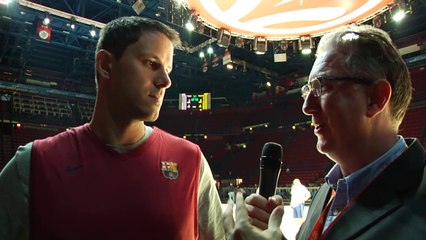 Pre-game interview: Bostjan Nachbar, FC Barcelona