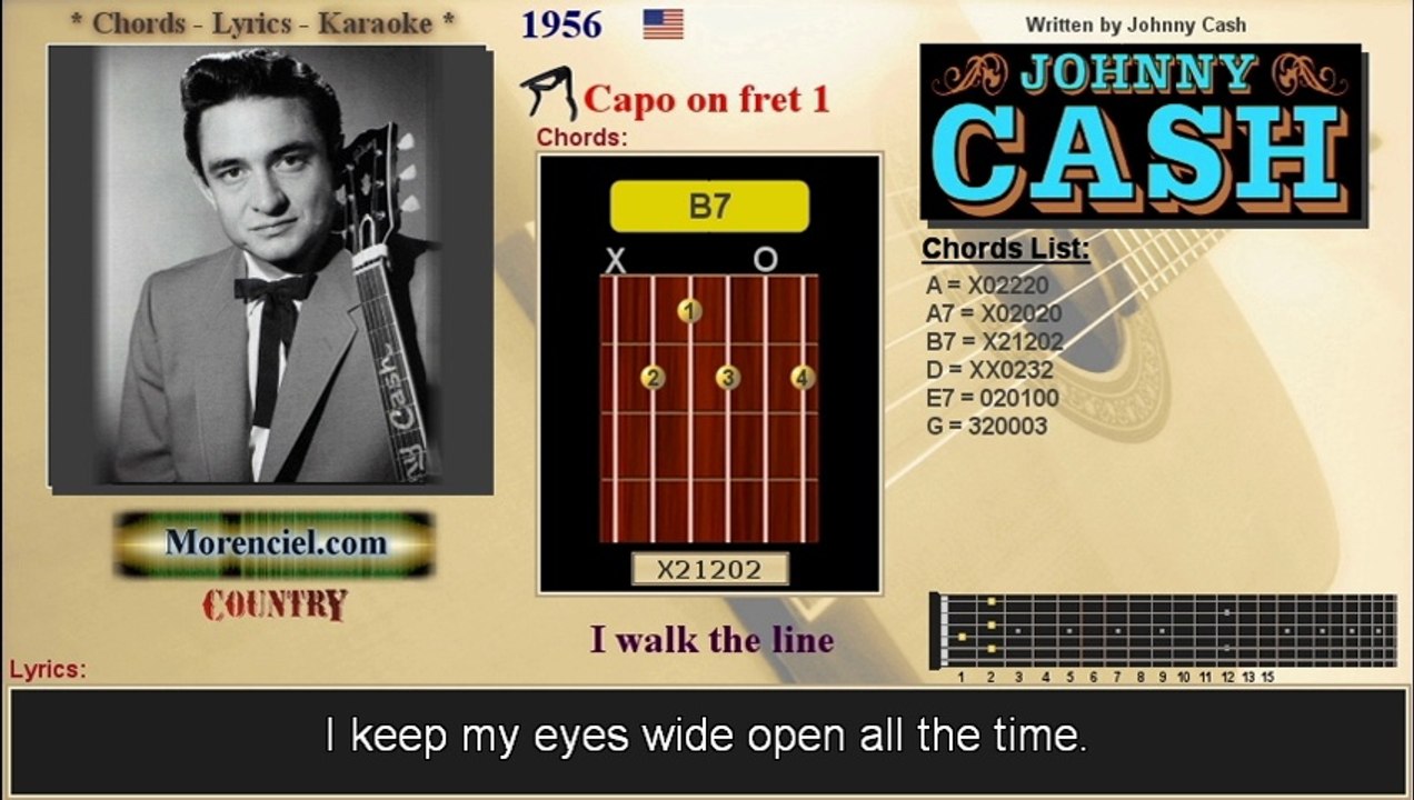 Johnny Cash - I walk the line