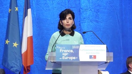 Grand meeting de campagne des Européennes 2014 dans le 92 - Rachida Dati (ext.9)