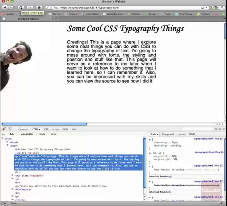 06. CSS Typography