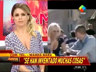 wanda habla de su boda y la publicidad con icardi