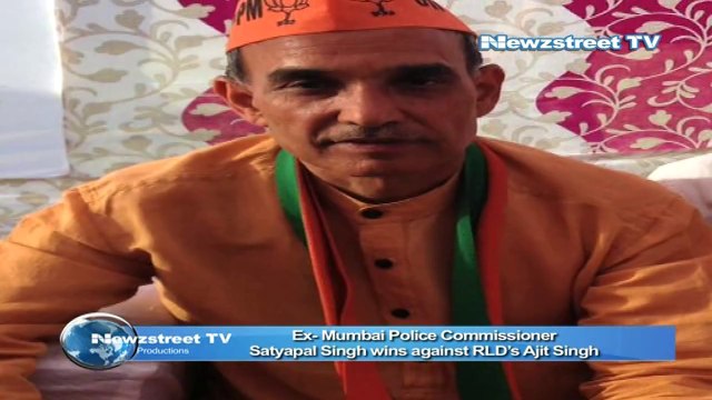 Ex- Mumbai Police Commissioner Satyapal Singh wins against RLD’s Ajit Singh