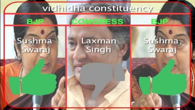 Sushma, Harsh Vardhan win from Vidhisha and Chandni Chowk respectively