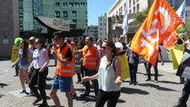 Mobilisation Fonction Publique à Toulon avec CFDT-UNSA et CFTC