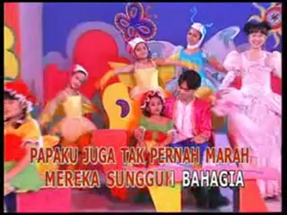 PAPA CINTA MAMA saskia & savira @ lagu anak anak
