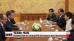 President Park, visiting WTO chief endorse trade liberalization