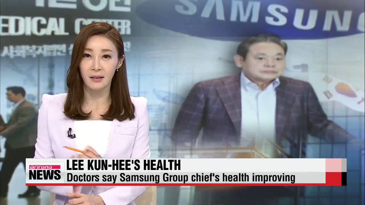 Samsung chairman's health improving doctors