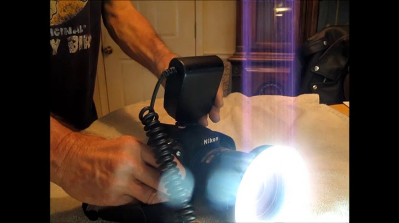 Neewer 48 Macro LED Ring Flash Light Review video Dailymotion