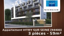 Vente - appartement - VITRY SUR SEINE (94400)  - 59m²
