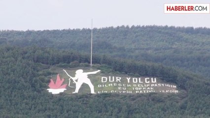 Çanakkale'deki Sembol Askerin Boynu Bükük Kaldı