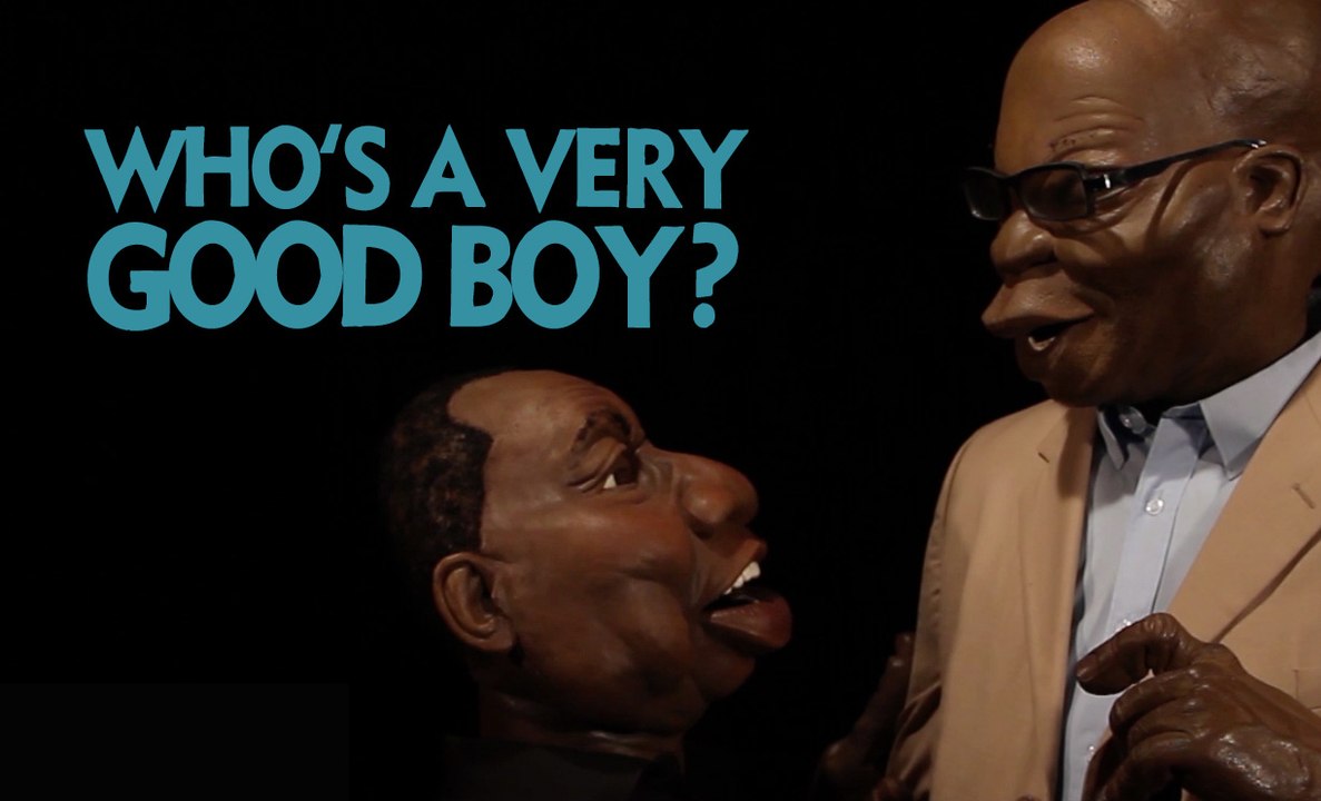 Jacob Zuma Cyril Ramphosa I owe, I owe, it’s off to work I go