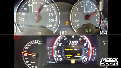 BMW M4 VS Corvette C7 Stingray