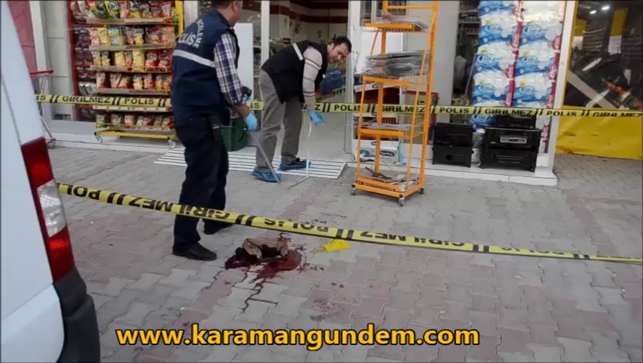 Karaman'da bıçaklı kavga 1 yaralı