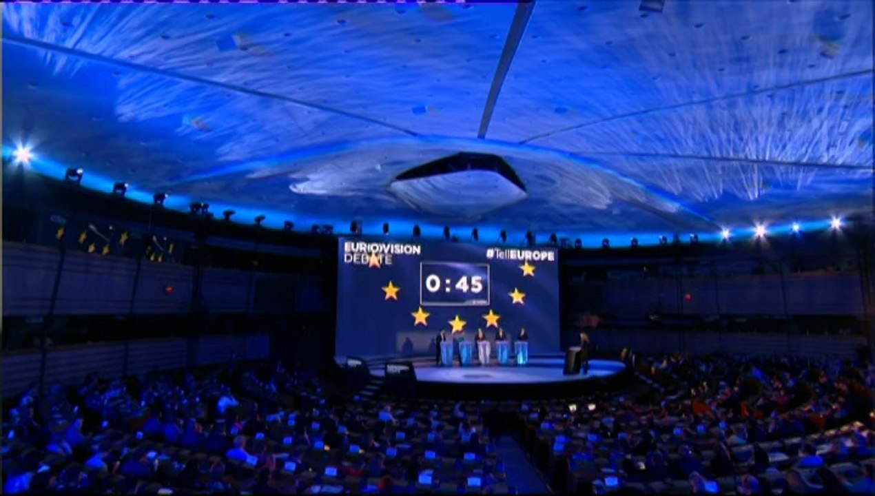 Desempleo y austeridad , ejes del único debate electoral europeo