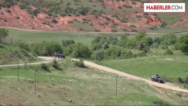 Tunceli'de Çatışma 1 Astsubay, 1 Er Yaralı Ek Çatışmanın Yaşandığı Bölgenin Görüntüsü