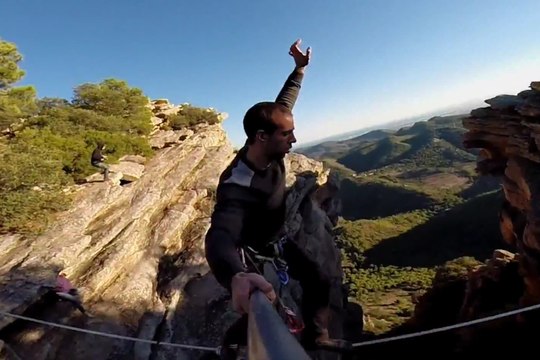 GoPro presents Spanish Slackline - Highline