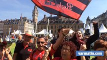 Les Toulonnais lancent le pilou pilou à Lille