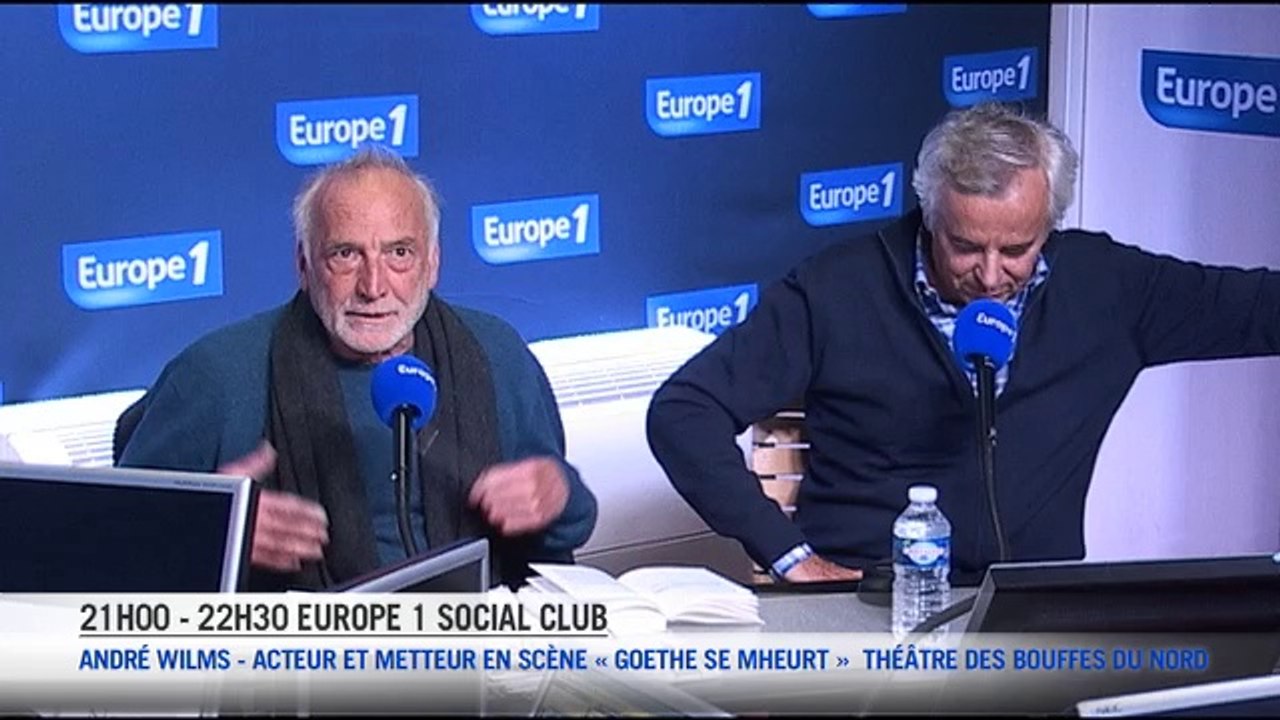 André Wilms : "Notre époque c'est le triomphe d...