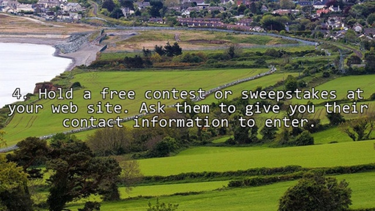 14 Ways To Persuade Your Web Site Visitors To Give You Their Email Address