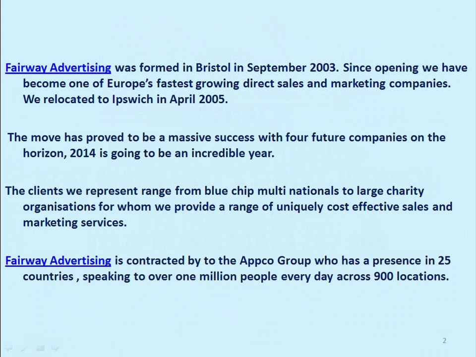 Fairway Advertising - Ipswich Sales and Marketing Agency