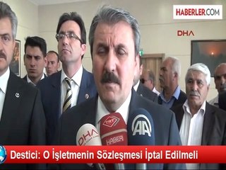 GENEL BAŞKANIMIZ: "O İŞLETMENİN SÖZLEŞMESİ İPTAL EDİLMELİ"