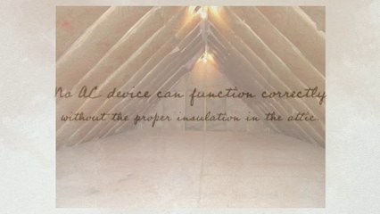 Ductless Split System in Lafayette (Insulate Your Attic).