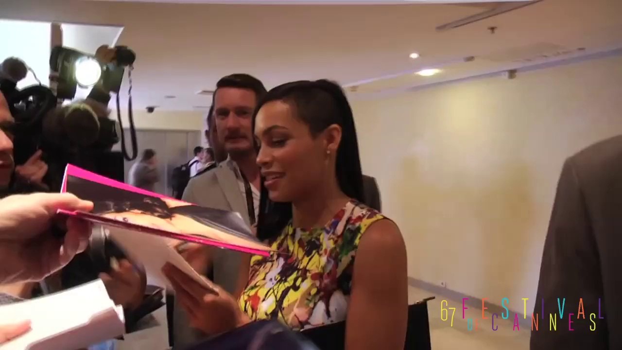 Ryan Reynolds et Rosario Dawson, du beau monde à Cannes