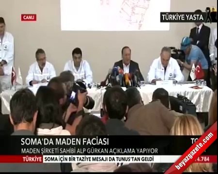 Soma Kömür Madeni Sahibi Alp Gürkan'nın konuşması