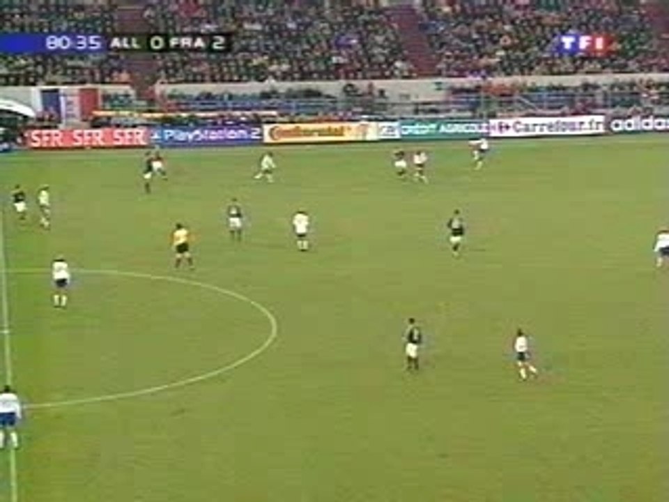 Allemagne 0-3 France Trezeguet