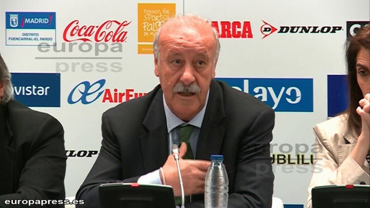 Del Bosque destaca esfuerzo del Atlético de Madrid