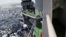 Tension en mer de Chine: un navire chinois éperonne un bateau vietnamien
