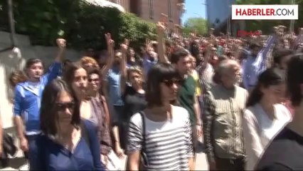 Levent'te Maden Ocağını İşleten Şirkete Protesto