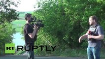 Ukraine: Army opens fire at Ruptly car on the way to Dmitrov