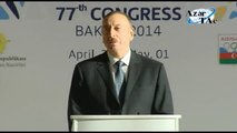 Dinner reception of 77th AIPS Congress with President of Azerbaijan Ilham Aliyev