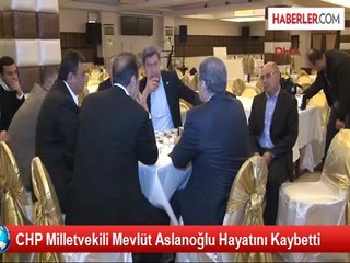 CHP Milletvekili Mevlüt Aslanoğlu Vefat Etti