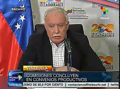 Palestina y Venezuela firman acuerdos bilaterales