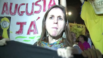 Protests, strikes hit Brazil 28 days from World Cup