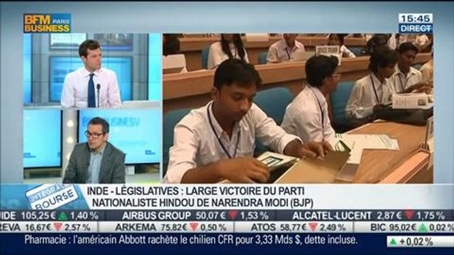Inde: résultats officiels des législatives, quelles répercussions pour l’économie ?: Eric Mookherjee, dans Intégrale Bourse – 16/05
