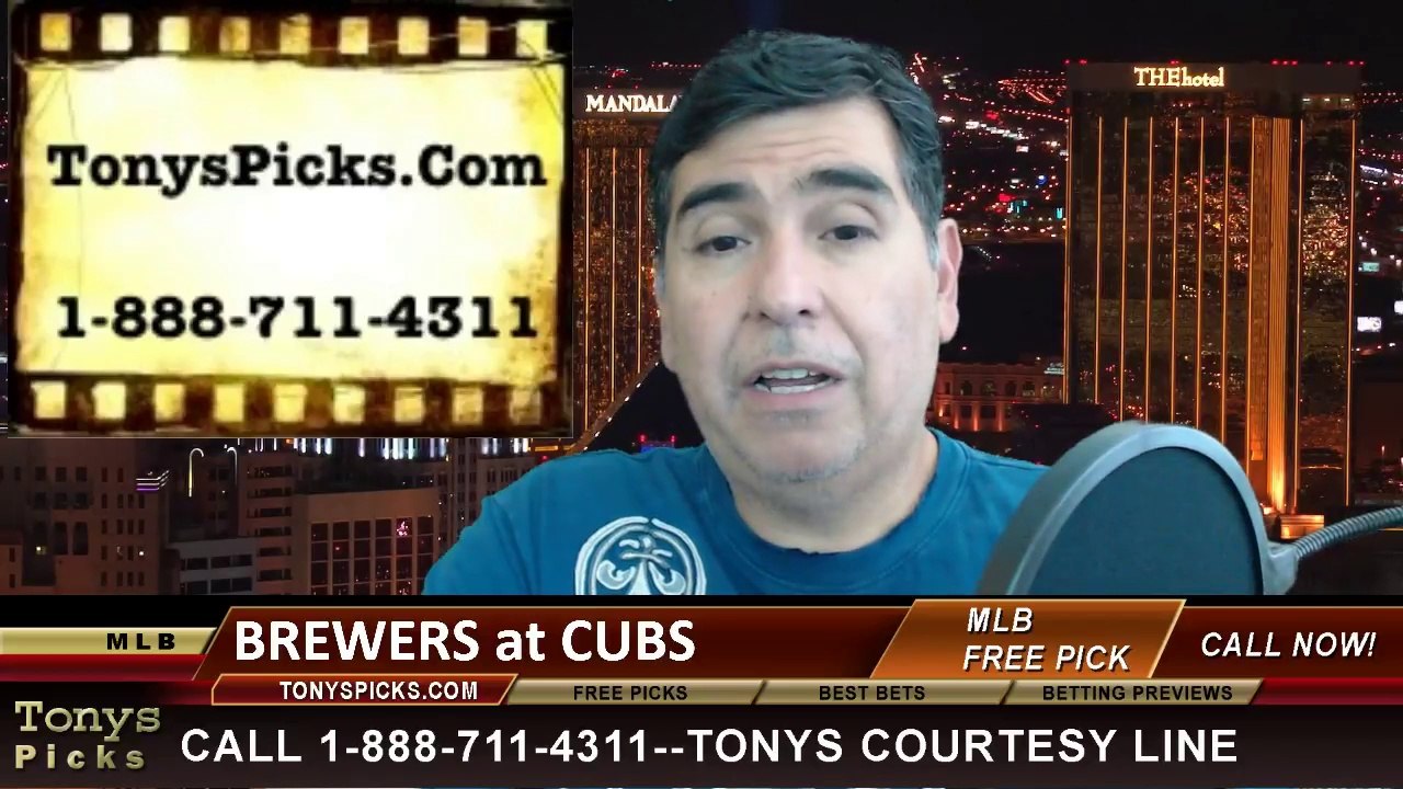 Chicago Cubs vs. Milwaukee Brewers Pick Prediction MLB Odds Preview 5-16-2014